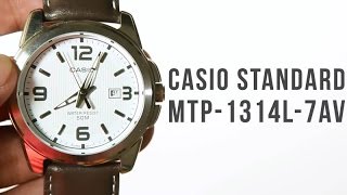 Casio standard MTP-1314L-7AV Leather strap : Unboxing(Casio standard MTP-1314L-7AV Leather strap : Unboxing., 2016-06-03T14:28:03.000Z)