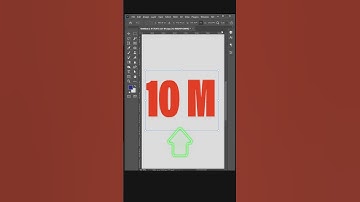 3D Text Effect in Photoshop | Fast & Easy | #shorts