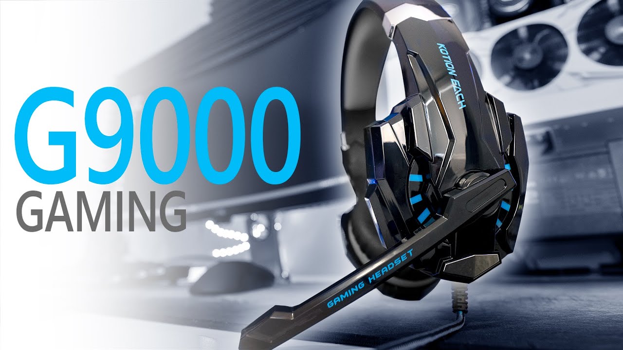 Kotion Each G9000 Over Ear Gaming Headphones With Mic