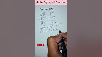 A Nice Squarer Root Simplification Maths Problem. #shorts #maths #radical #squareroot #olympiad
