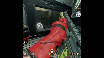 Solo Caustic vs Squads 🔥 #apex