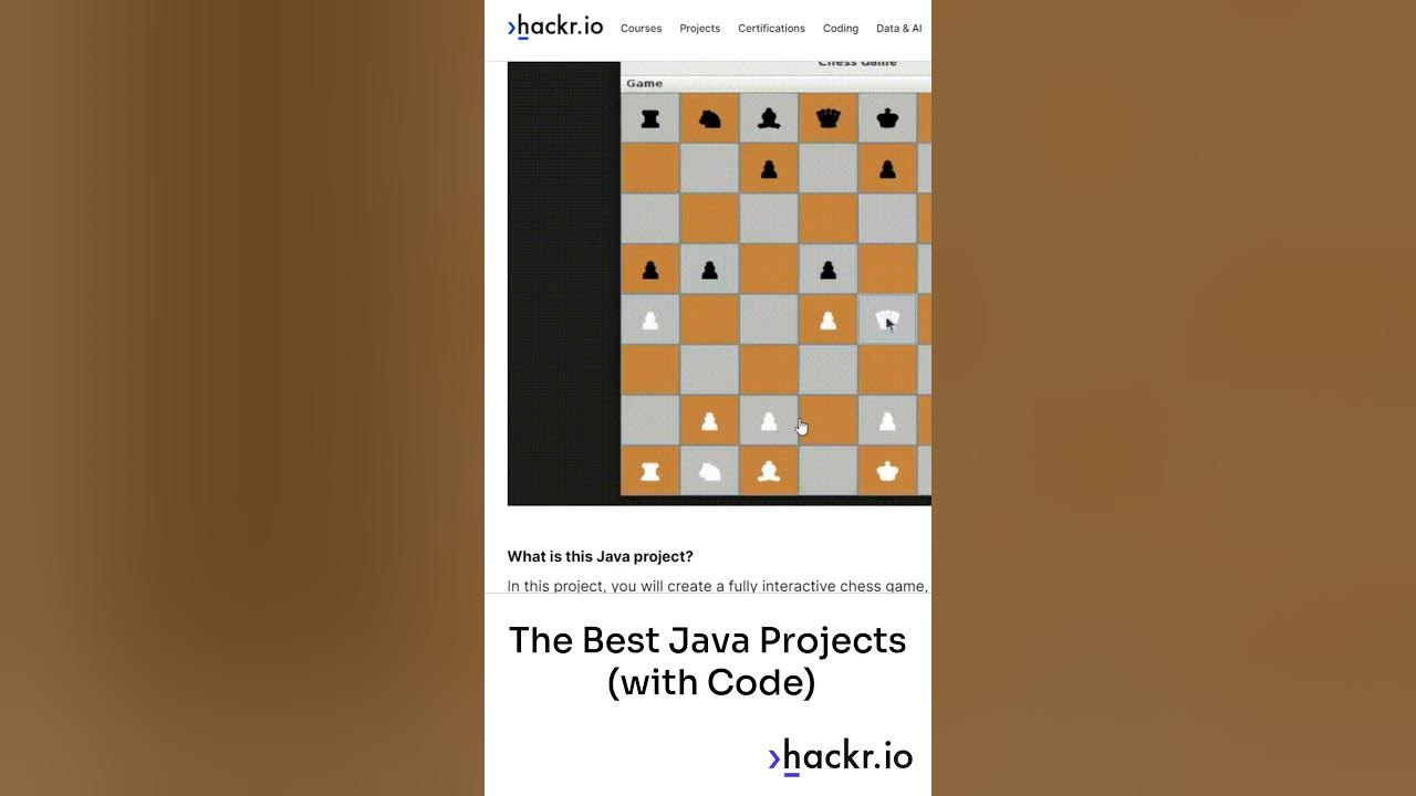 The Best Java Projects (with Source Code) - YouTube