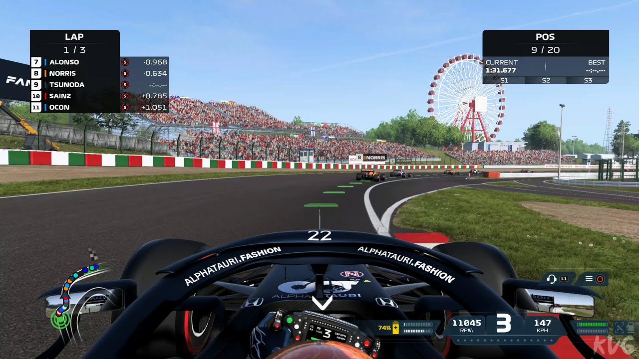 F1 2021 - Suzuka International Racing Course (Japanese Grand Prix) - Gameplay (PS5 UHD) 4K60FPS