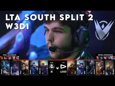 IE vs LLL | LTA South 2025 Split 2 Week 3 Day 1 | Isurus Estral vs LOUD