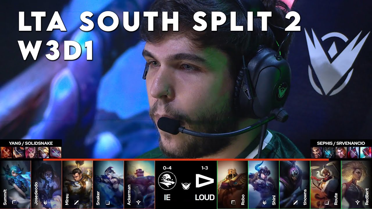 IE vs LLL | LTA South 2025 Split 2 Week 3 Day 1 | Isurus Estral vs LOUD