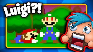 Luigi how could you?! • BTG REACTS to Level UP: Tiny Luigi & the Mario Blocks Maze