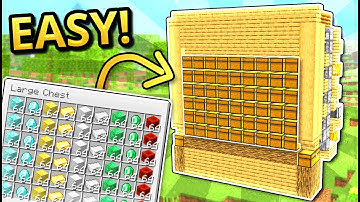 Minecraft MULTI Item Sorting System: Silent, Lagless, Easy, Expandable!