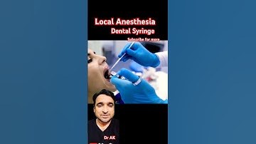 Local anaesthesia | dental syringe | #shorts #dental #viral