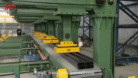 Factory Testing Video for Automatic C Purlin Roll Forming Line - Formetal Technology