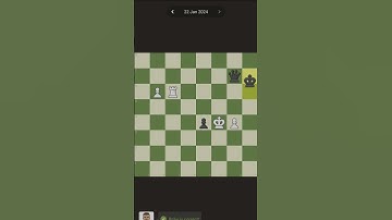 Daily Chess Puzzle | 22 January 2024 | Day 81 of 100 days challenge  #chess #solution #puzzle