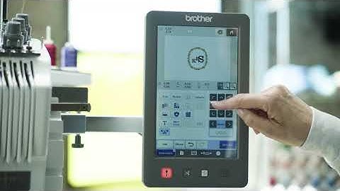 PR680W Feature: LCD & Built-in Designs and Fonts | Brother Sews USA