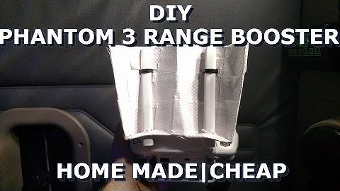 PARABOLIC ANTENNA DIY| DJI PHANTOM 3| EXTEND RANGE