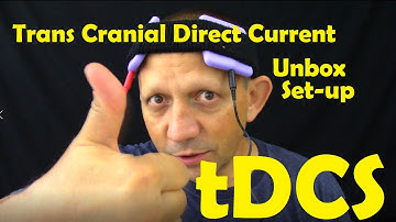 tDCS Trans Cranial Direct Current Stimulation- Unbox and set up (depression setting)