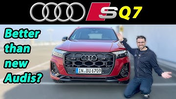 Better than all-new Audis? 2025 Audi SQ7 facelift Autobahn driving REVIEW