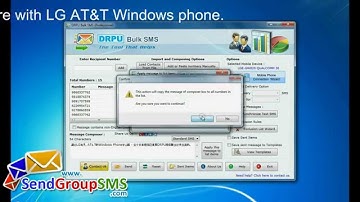 LG AT&T windows bulk sms mass messaging free text marketing software online