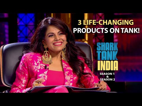 3 Life-Changing Products On Tank!, Shark Tank India S01 & S02