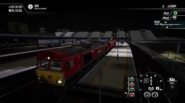 6L65 Didcot Yard-Wembley Euroterminal - Great Western Express - Class 66 DBS - Train Sim World 4