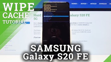 Wipe Cache Partition Tutorial | Delete Cache Files on SAMSUNG Galaxy S20 FE 5G