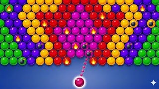 #Level-hard 368 😱 99% People Will Lose On This Red Trap! | Bubble Shooter Game 🎯Title  screenshot 1