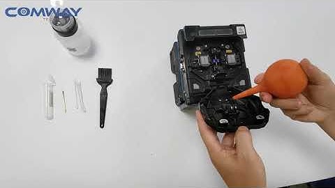daily cleaning for optic fiber splicing machine
