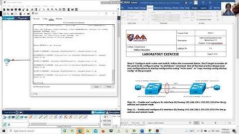 Data Communications and Networking 3-LAB 003