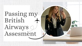 My British Airways Cabin Crew Assesment Day✈️