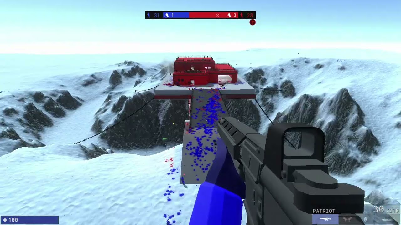 Ravenfield Glacier Map Gameplay (No Commentary)