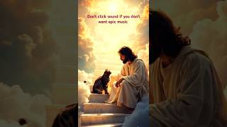 Heavenly Encounter Cat Meets Jesus