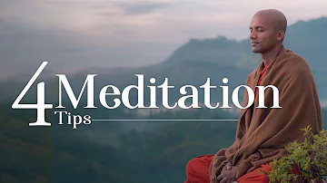 4 Meditation Tips for Beginners to Keep Doing it Everyday | Buddhism In English