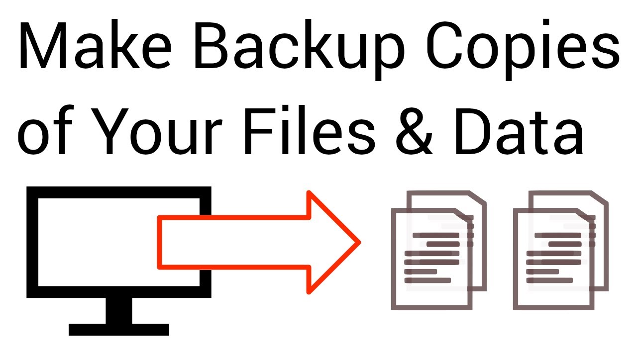 How to Make Backup Copies of Your Computer Files and Data - Moving from ...