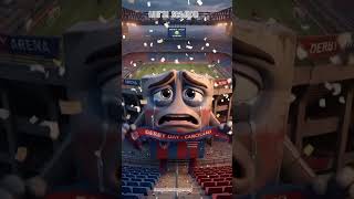Pov : pertandingan elclasico Indonesia yang gagal digelar di GBK #3danimation #briliga1 #movie