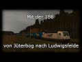 BR 186 von K-Trains - Kurze Fahrt von Jüterbog nach Ludwigsfelde | Train Simulator 2021