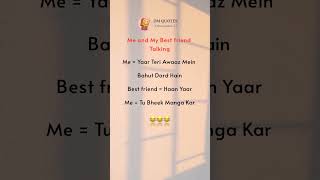 Famous Me and My Best friend Talking 😂 | new faketweet funny video | #shorts #bestfriend #funny #video Profile