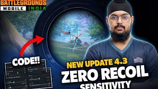 🎮 BGMI Best Sensitivity | K9 NINJABOI Control Setup 😳