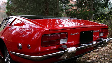 1972 Maserati Ghibli 4 9 SS Coupe HD