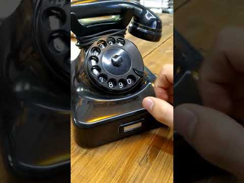 Eski Çevirmeli Telefon Antika
