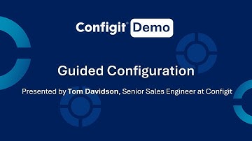 Demo: Guided Configuration - Configit