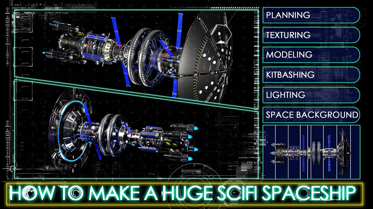 Tự tay tạo chiếc tàu vũ trụ scifi độc đáo trong Blender với hướng dẫn chi tiết. Xem hình ảnh liên quan để khám phá cách thức tạo ra những tác phẩm kỳ diệu đầy sáng tạo.
