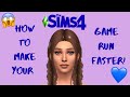 How To Make The Sims 4 Run FASTER!! 1000+ Mods!! (REALLY Easy!)