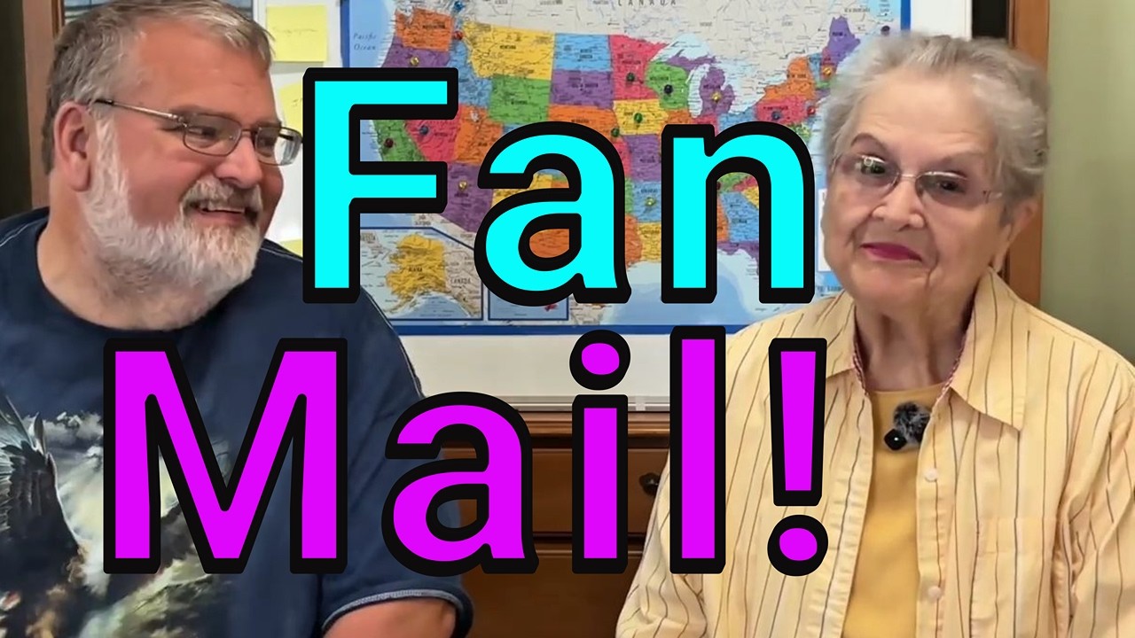 Mail Time! Why We Are So Grateful For You! 92 Year Old Grandma Joan Opens Fan Mail - Unboxing
