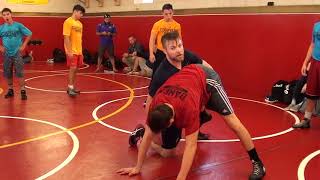 Sheaffer On Underhook Forward Pressure and Head Outside Attack