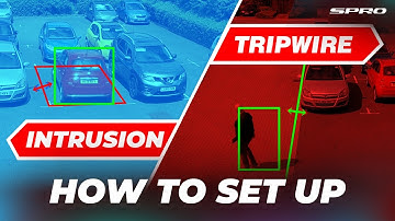 SPRO CCTV - Hoe u struikeldraad en inbraakdetectie instelt
