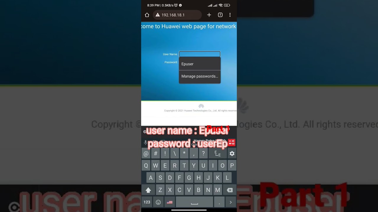 change wifi password |part 1| 