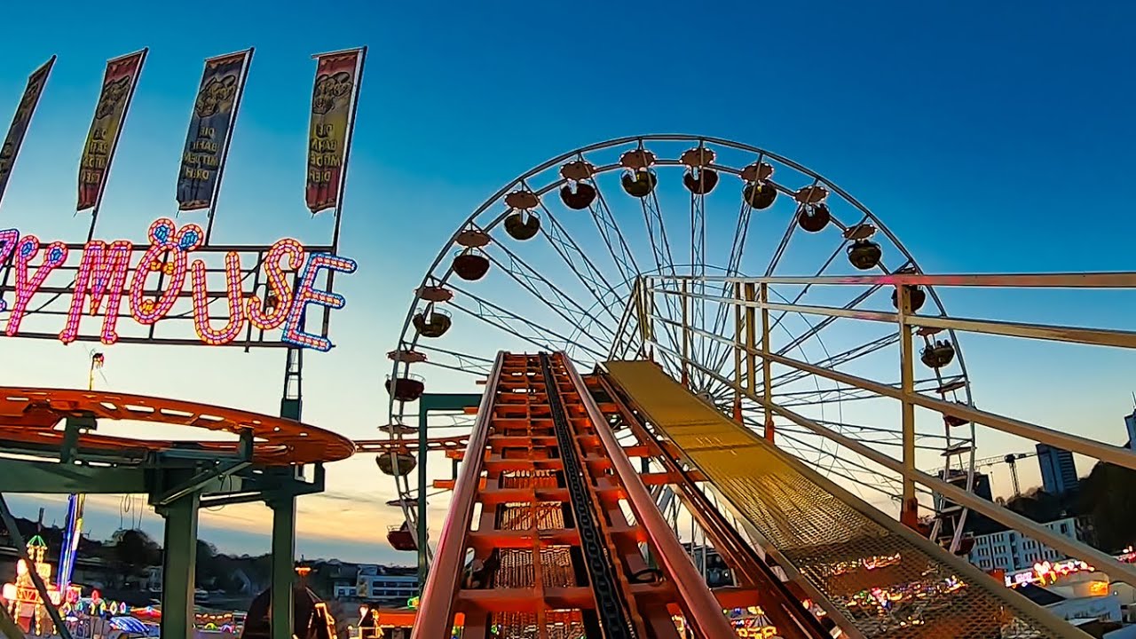 Crazy Mouse (Janßen) - Onride POV - Öcher Bend 2022 / Osterbend 2022 | Achterbahn