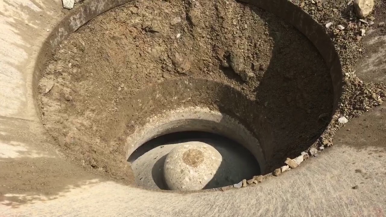 SP300 Super cone crusher (Coarse type) operating in site