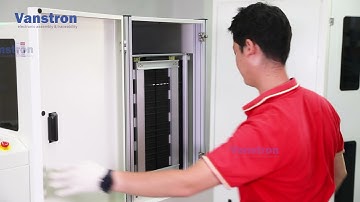 Selective Coating line - Multi magazine Unloader, full enclosed type, air extraction detection