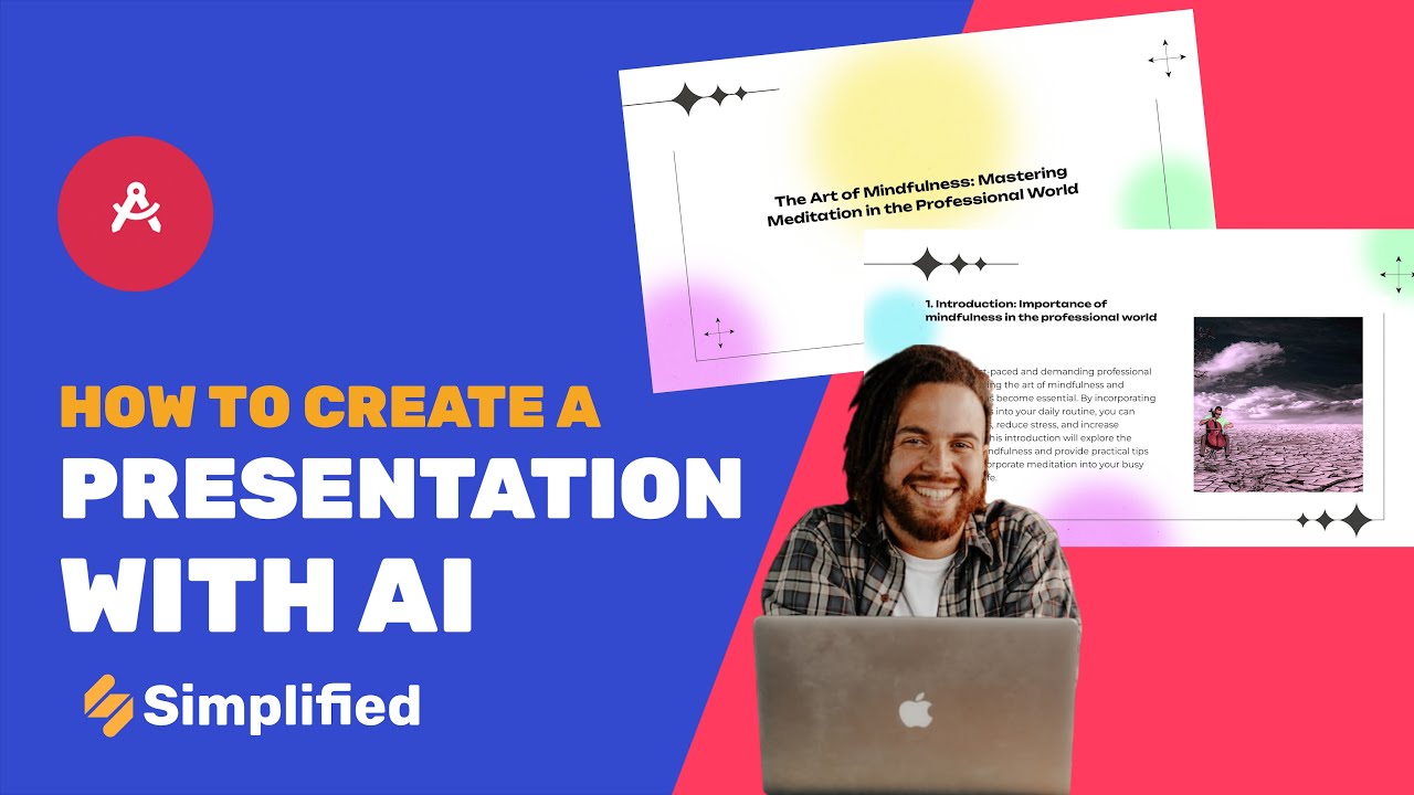 How to create a presentation with AI in Simplified
