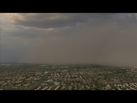 Dust storm in Maricopa County