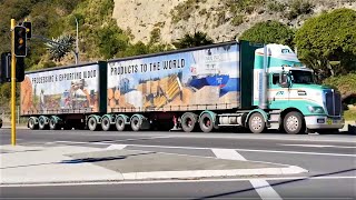 New Zealand Trucks Napier Port