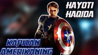 KAPITAN AMERIKANING HAYOTI HAQIDA MA'LUMOTLAR UZBEK TILIDA.KINO HAQIDA CAPTAIN AMERICA NING HAYOTI .